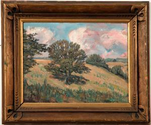 Image of Clouds Over an Upland Field