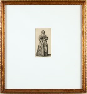 Image of Lady with Ribbon Round Her Waist