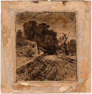 Image of Landscape with House and Road II/II