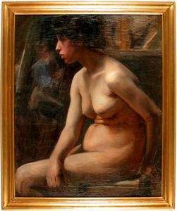 Image of Seated Nude