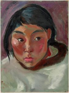 Image of Inuit Girl, Povungnituk