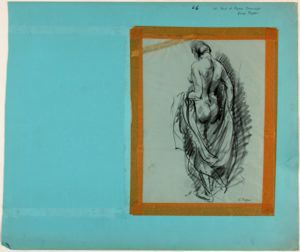 Image of Untitled (sheet of figure drawings)