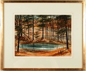 Image of The Pond, Pinnacle Hill Woods, Waterloo County