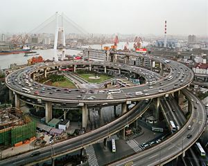 Image of Nanpu Bridge Interchange, Shanghai, China