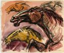 Image of Untitled (horses heads)